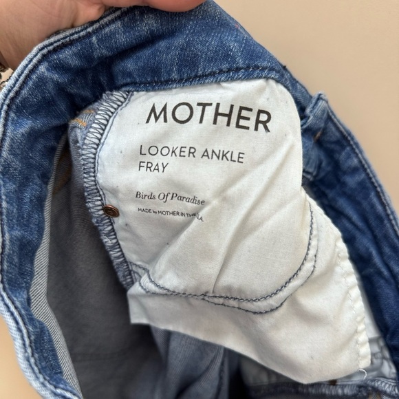 Mother Looker Ankle Fray Jeans - Picture 9 of 9